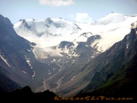 way to north Elbrus