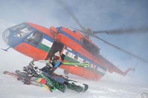 heli-ski