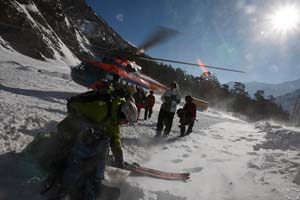 heli-ski