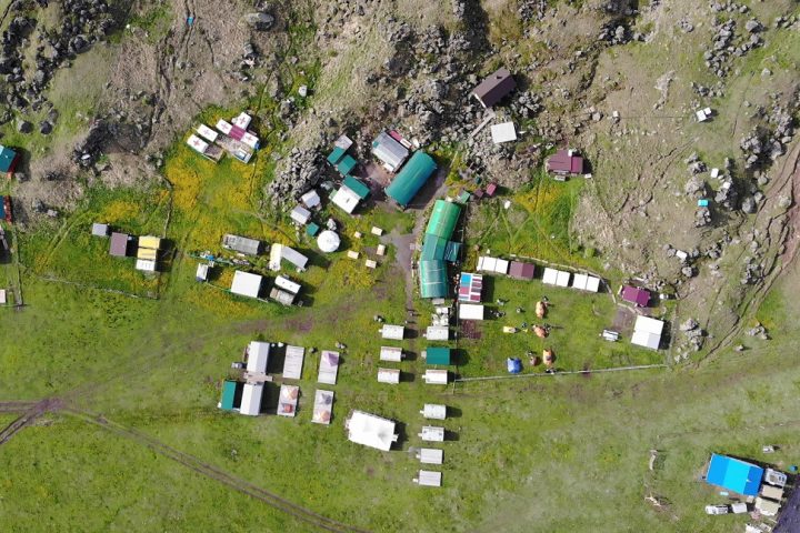Base-camp Emanuel glade 2600 m