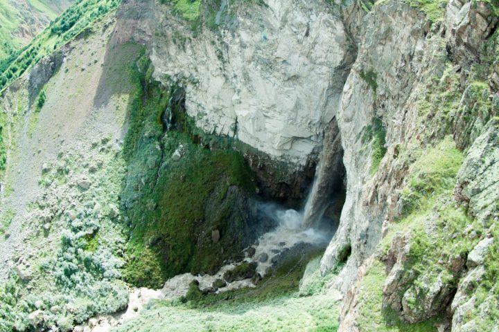 Waterfall Sultan on river Kyzylkol