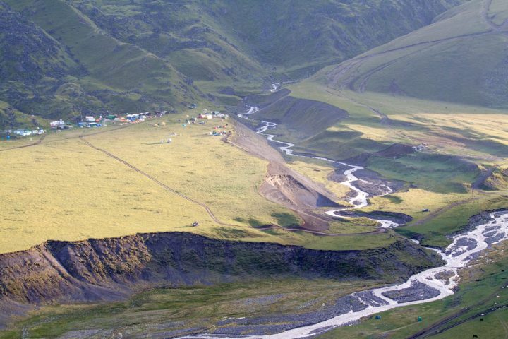 Irakhiktuz Plateau and Kyzylkol River